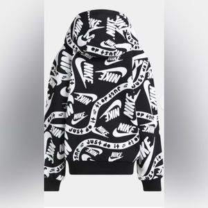 Nike swoosh hoodie for kid size M 5-6 years